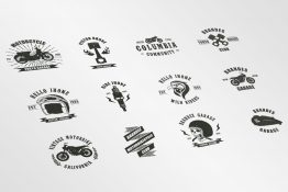 motorbikecycle badges
