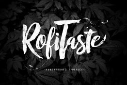 RofiTaste typeface