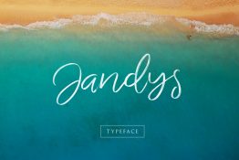 Jandys Typeface
