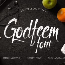 Godfeem font
