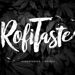 RofiTaste typeface