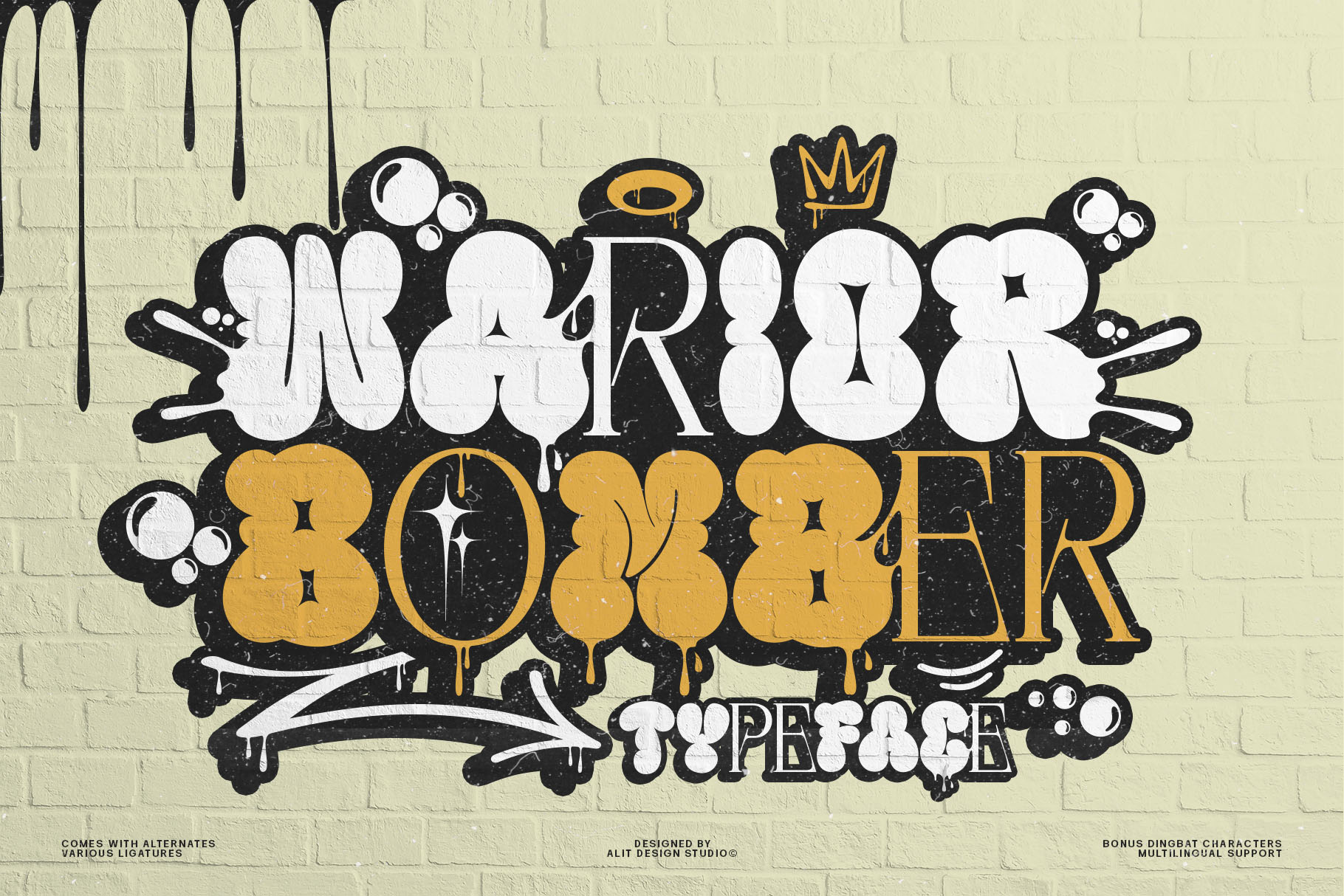 Warior Bomber Typeface