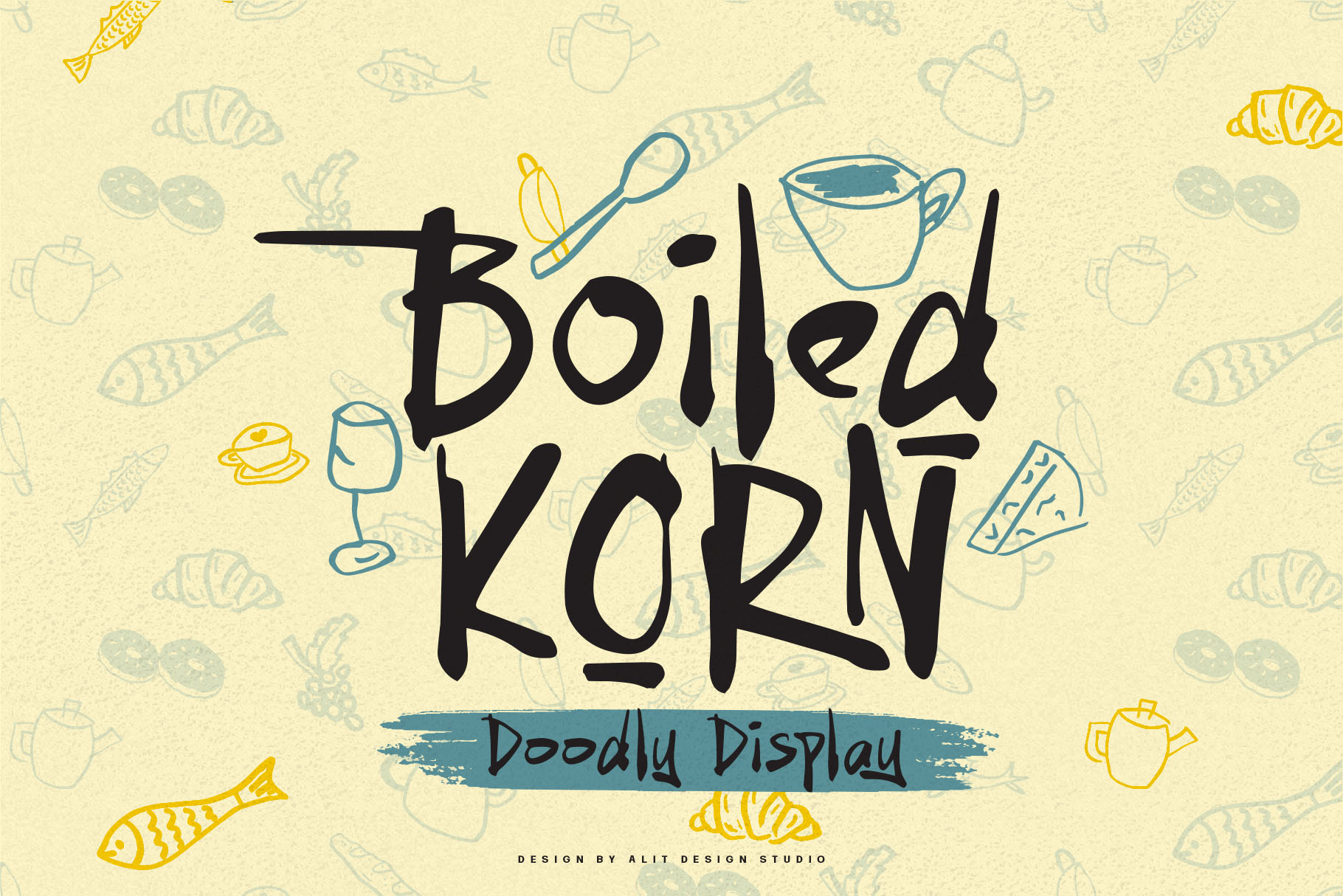 Boiled Korn Font